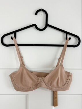 SKIMS Unlined Demi Bra Mica Sz 32A NWT